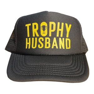 Trophy Husband Hat funny trucker hat married marriage humor novelty gift cap hat
